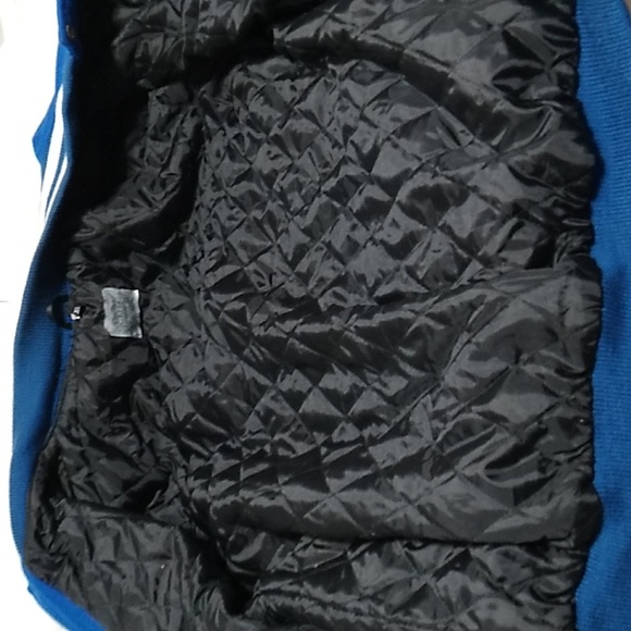 FINAL SALE! RARE! Sigma Refined Greek Blue Wool White Leather Letterman Jacket - Picture 12 of 16